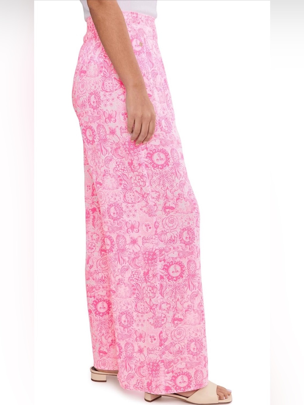 😍NWT💗Lilly Pulitzer Enzo Cover Up Pants💗 - Picture 3 of 10